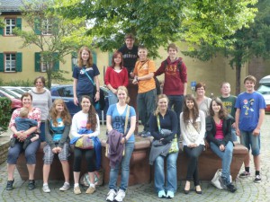 Schüler der Menasha High School - Bild: Stadt Weinheim